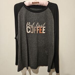 Unbranded Women's Long Sleeve Graphic Tee, No Tags, XL, or XXL See Measurments